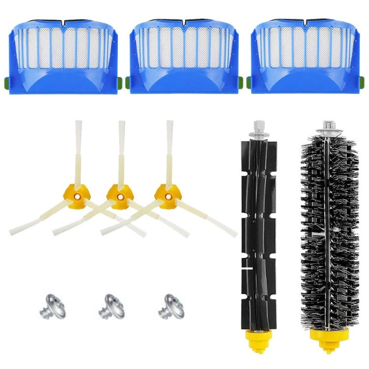 10pcs /Set Sweeper Accessories For iRobot Roomba 6 Series, 10 PCS/Set