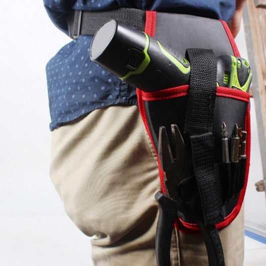 Support de perceuse sans fil portable Sac de ceinture pour perceuse visseuse sans fil Sac banane pour outils électriques Sac de ceinture porte-outils pour perceuse