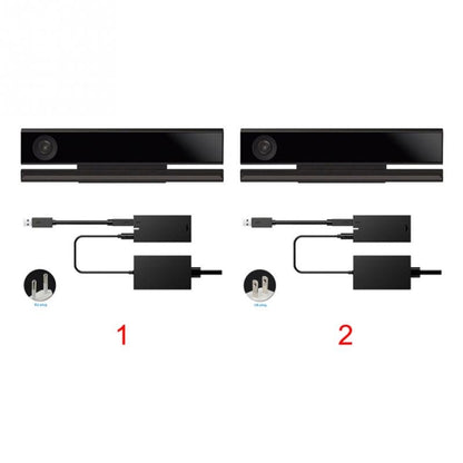 Kinect 2.0 Sensor USB 3.0 Adapter for Xbox One S Xbox One X Windows PC, US, EU, US to UK plug