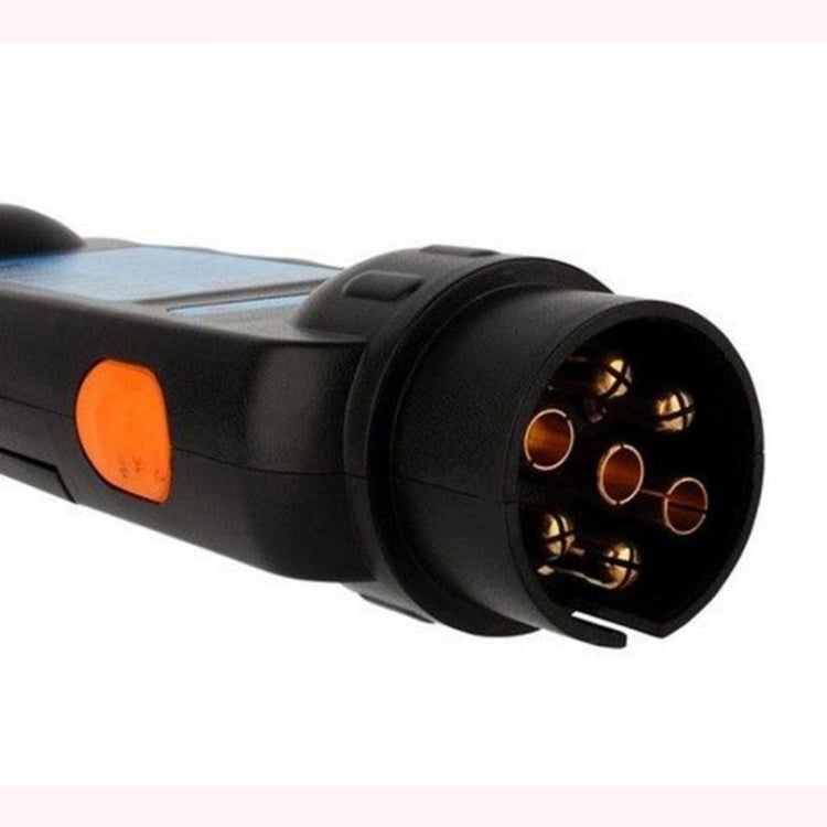 JHT4003 Europäischer 12V 7-poliger Pkw Lkw Anhängerstecker Steckdosen Tester Verdrahtungsschaltkreis Licht Prüfwerkzeug, JHT4003 7-polig