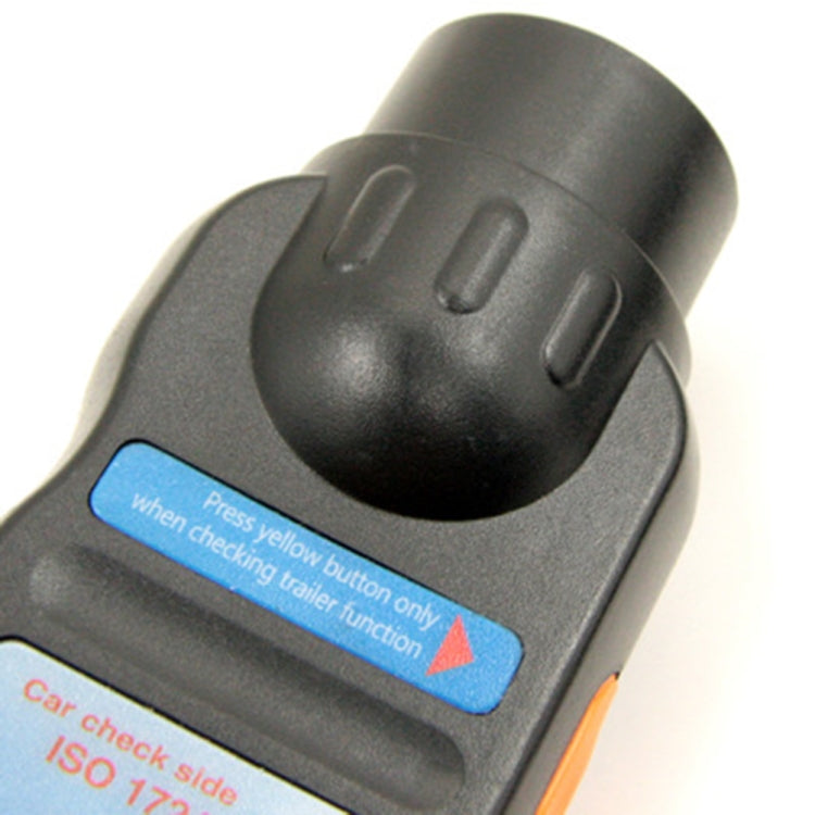 JHT4003 Europäischer 12V 7-poliger Pkw Lkw Anhängerstecker Steckdosen Tester Verdrahtungsschaltkreis Licht Prüfwerkzeug, JHT4003 7-polig