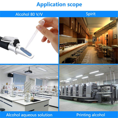 Hand-held Refractometer  Alcohol Detector Alcohol Level Meter, Refractometer