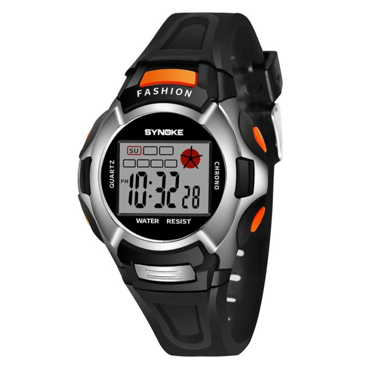 SYNOKE 99329 Montre de sport électronique étanche lumineuse pour enfants, Noir, Bleu, Vert, Rose, Violet, Rouge