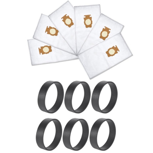 Vacuum Cleaner Dust Bag + Drive Belt For KIRBY SENTRIA G10/G10E, 12PCS/Set For KIRBY SENTRIA G10/G10E