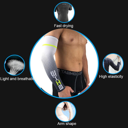 1 Pair Cool Men Cycling Running Bicycle UV Sun Protection Cuff Cover Protective Arm Sleeve Bike Sport Arm Warmers Sleeves, L, M, XL, XXL