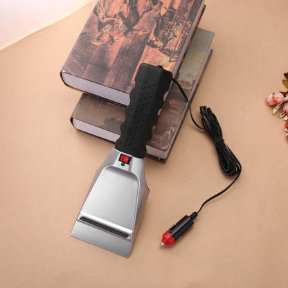 12V Electric Heated Car Ice Scraper Automobiles Cigarette Lighter Snow Removal Shovel, 12V Electric Heated Shovel