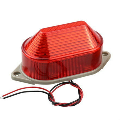 Led Mini Strobe Signal Warning Light Silent Warning Light, DC12V, DC24V, AC220V