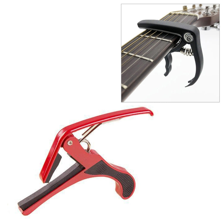Capodastre de guitare en plastique pour guitare acoustique classique électrique à 6 cordes, pince d'accordage accessoires d'instruments de musique, capodastre de guitare en plastique