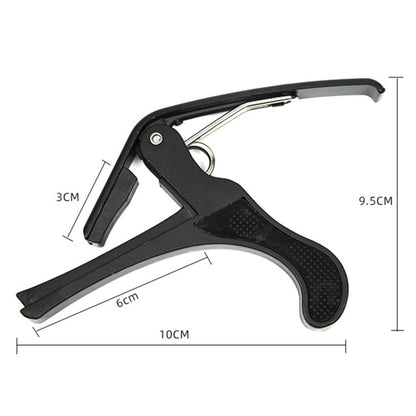 Capodastre de guitare en plastique pour guitare acoustique classique électrique à 6 cordes, pince d'accordage accessoires d'instruments de musique, capodastre de guitare en plastique