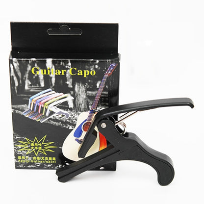 Capodastre de guitare en plastique pour guitare acoustique classique électrique à 6 cordes, pince d'accordage accessoires d'instruments de musique, capodastre de guitare en plastique