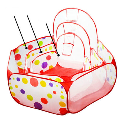 Folding Portable Baby Polka Dot Hexagon Indoor Ball Pool Game Fence, 0.9 m in Diameter, 1.2 m in Diameter, 1.5 m in Diameter