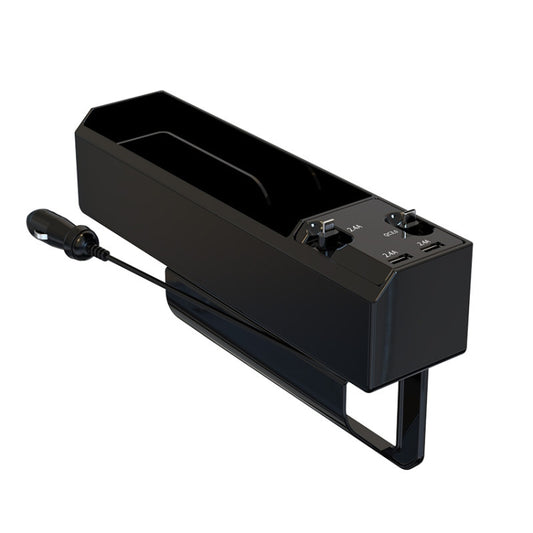 Boîte de rangement pour siège auto avec chargeur USB pour voiture (2 fils, 3 fils, 2 fils + boîte de rangement)