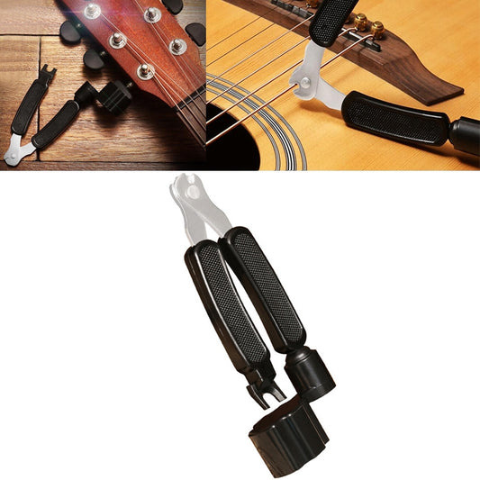 Guitar String Changing Tool Set String Trimmer Winding String Winding Three-in-one Clamp Guitar Accessories