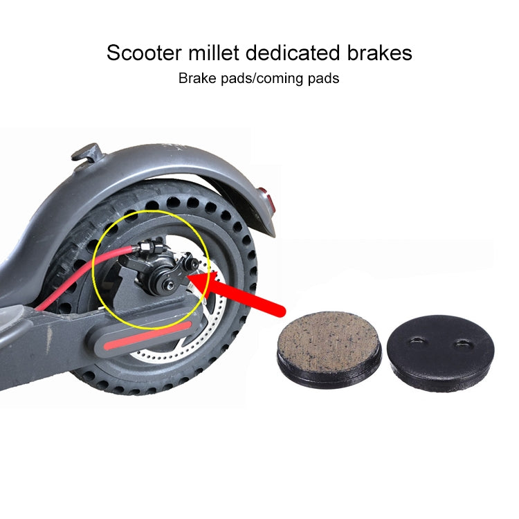 3 PCS pour plaquettes de frein à disque en métal pour trottinette Xiaomi Mijia M365, plaquettes de frein à disque