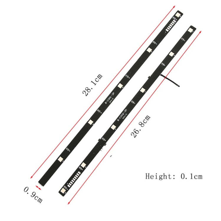 3 en 1 Pour Xiaomi Mijia M365 Carte mère de contrôle de batterie de trottinette + Carte souple + Ensemble de bandes latérales, Carte de contrôle de batterie