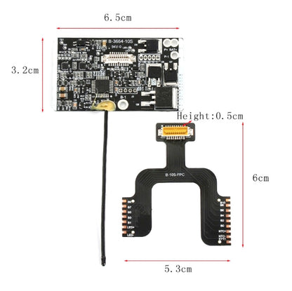 3 en 1 Pour Xiaomi Mijia M365 Carte mère de contrôle de batterie de trottinette + Carte souple + Ensemble de bandes latérales, Carte de contrôle de batterie