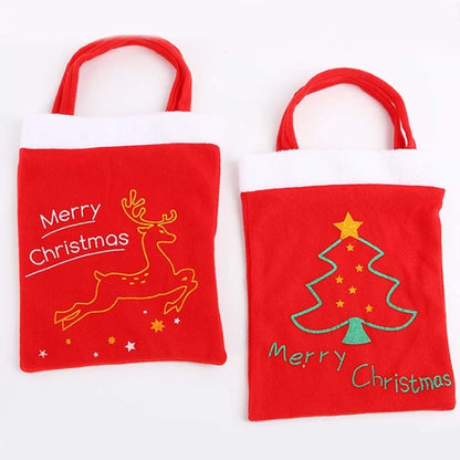 Christmas Eve Decoration Backpack Gift Bag