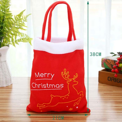 Christmas Eve Decoration Backpack Gift Bag