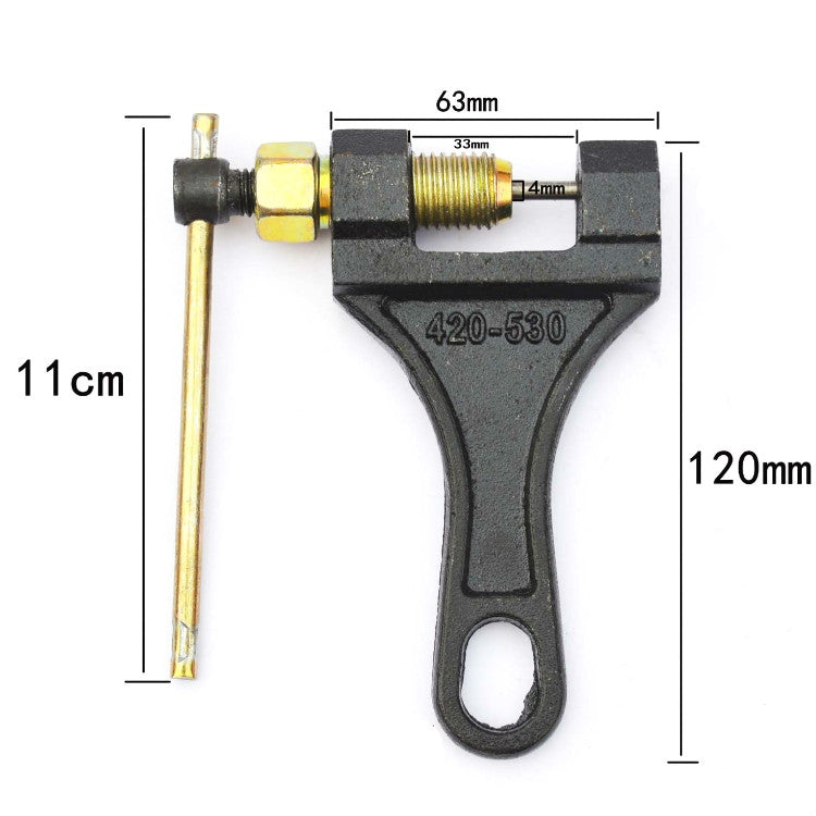 2 PCS Outils spéciaux pour démonte-chaîne pour moissonneuses-batteuses, pince à chaîne, 420-530 petite, 530-630 moyenne, 860 grande