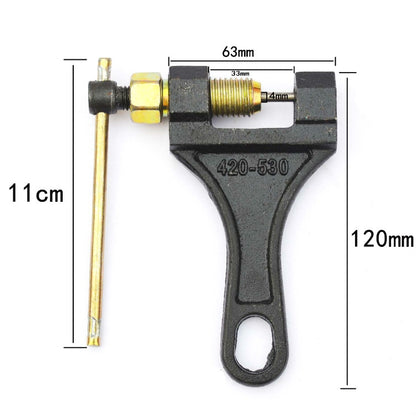 2 PCS Outils spéciaux pour démonte-chaîne pour moissonneuses-batteuses, pince à chaîne, 420-530 petite, 530-630 moyenne, 860 grande
