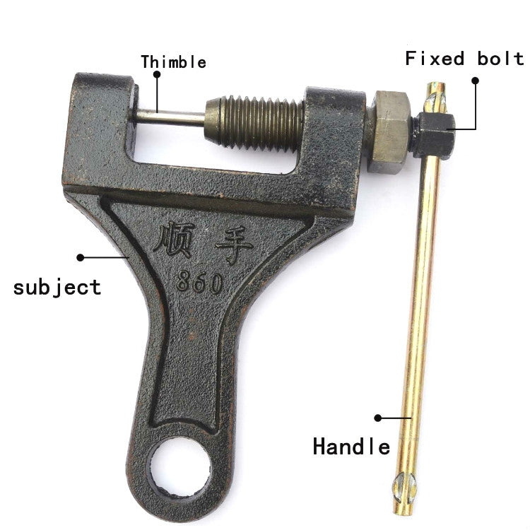 2 PCS Outils spéciaux pour démonte-chaîne pour moissonneuses-batteuses, pince à chaîne, 420-530 petite, 530-630 moyenne, 860 grande
