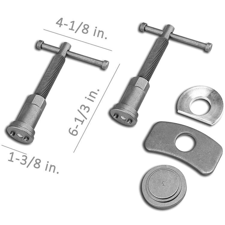 21 In 1 Positive And Negative Teeth Brake Group Disc Brake Pads Car Brake Adjuster Brake Cylinder Adjustment Tool, 21 In 1