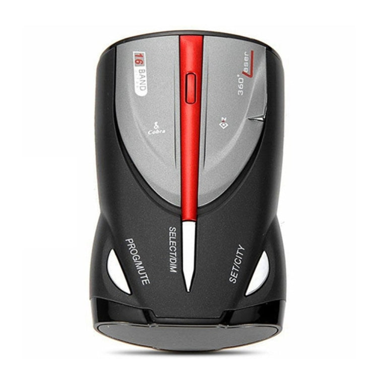 12V Laser Anti Radar Car Detector 360 Degree Led Display Police Speedometer Voice Alert/Alarm, 360 Degree