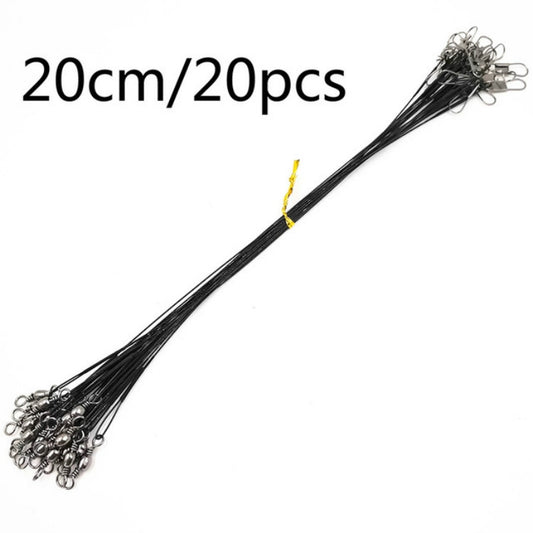 20 fils anti-morsure Luya avec broche, 20 cm, 25 cm, 30 cm, 15 cm
