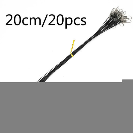 20 fils anti-morsure Luya avec broche, 20 cm, 25 cm, 30 cm, 15 cm