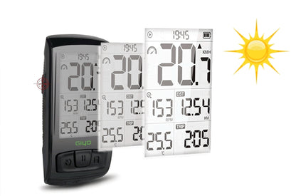 GIYO M4 Bicycle Computer Bluetooth Wireless Road Bike Speedometer Odometer, GIYO M4
