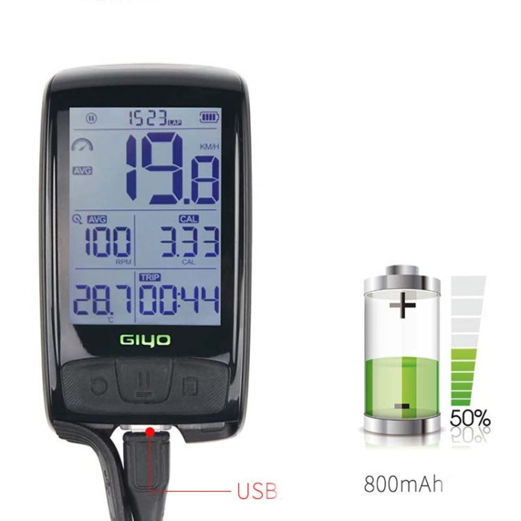 GIYO M4 Bicycle Computer Bluetooth Wireless Road Bike Speedometer Odometer, GIYO M4