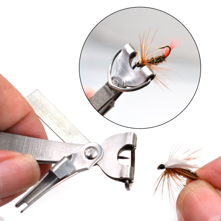 Outdoor Fishing Supplies Fishing Clamp Fishing Line Scissors Telescopic Keychain, 2 in 1 With Keychain, 3 in 1 With Keychain, 3 in 1  Fishing Line Knife