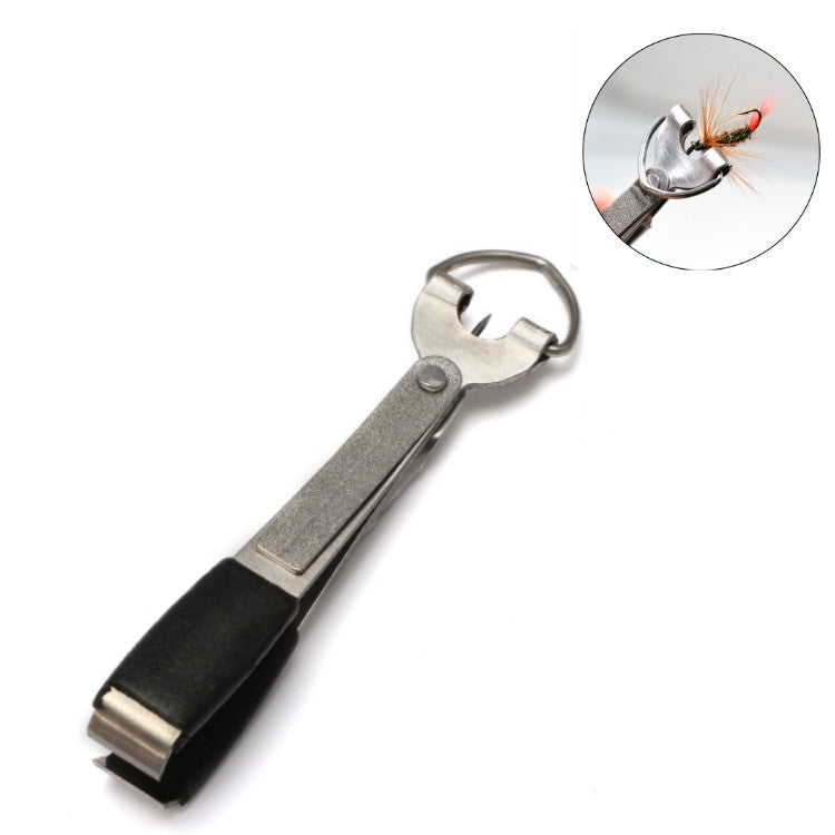 Outdoor Fishing Supplies Fishing Clamp Fishing Line Scissors Telescopic Keychain, 2 in 1 With Keychain, 3 in 1 With Keychain, 3 in 1  Fishing Line Knife