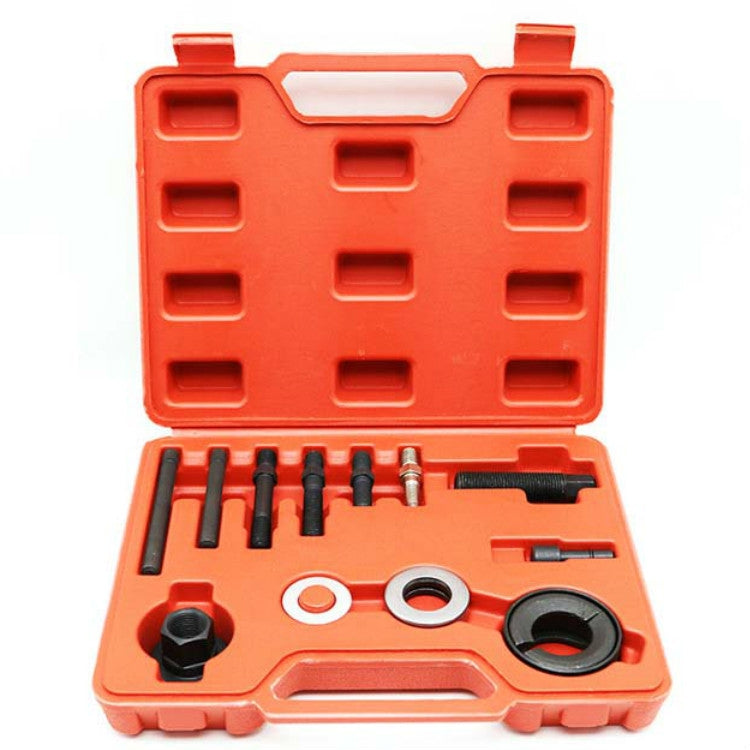 12 en 1 Pour Buick / Ford Volant d'assistance électrique Extracteur de poulie Roue motrice Sens de travail Pompe de direction assistée Outil de démontage, 12 en 1