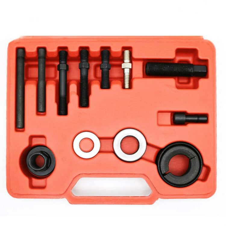 12 en 1 Pour Buick / Ford Volant d'assistance électrique Extracteur de poulie Roue motrice Sens de travail Pompe de direction assistée Outil de démontage, 12 en 1