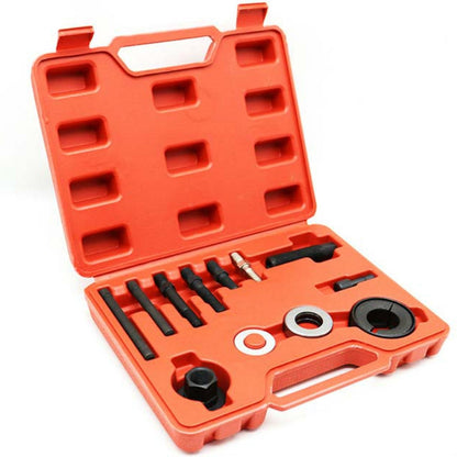 12 en 1 Pour Buick / Ford Volant d'assistance électrique Extracteur de poulie Roue motrice Sens de travail Pompe de direction assistée Outil de démontage, 12 en 1