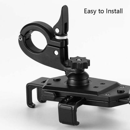 Fahrrad Handyhalterung Drehbar Und Einstellbar Feste Aluminiumlegierungshalterung Automatischer Greiferhalter, Lenkerinstallation, Rückspiegelinstallation