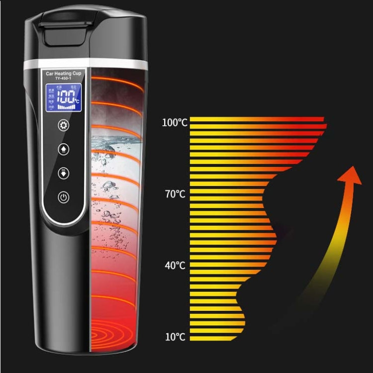 450ml Car Heating Water Bottle Thermos Mug Car Truck Universal Boiling Water Cup, Car Models