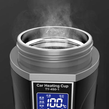 450ml Car Heating Water Bottle Thermos Mug Car Truck Universal Boiling Water Cup, Car Models