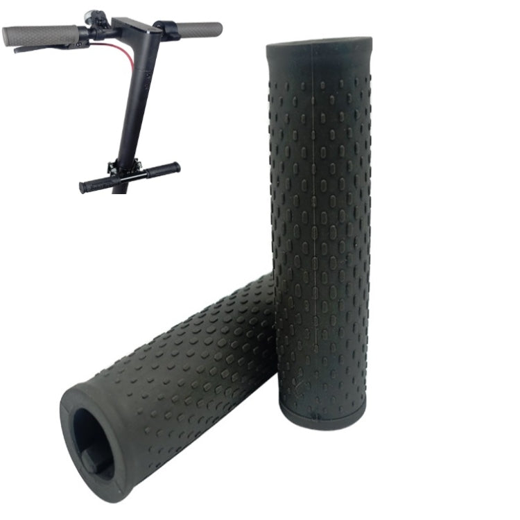Une paire de poignées de voiture en silicone antidérapantes de remplacement pour trottinette électrique Xiaomi, taille unique
