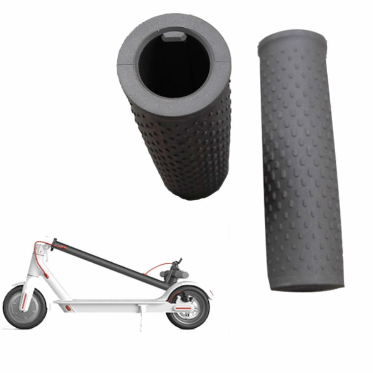 Une paire de poignées de voiture en silicone antidérapantes de remplacement pour trottinette électrique Xiaomi, taille unique