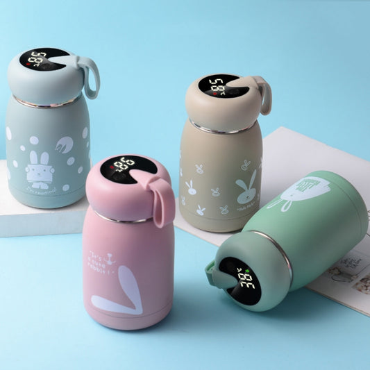 Cartoon Thermos Mug Intelligent Temperature Measurement Color Change Display Temperature Water Cup Couple Children Student Cup