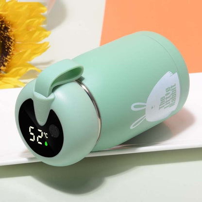 Cartoon Thermos Mug Intelligent Temperature Measurement Color Change Display Temperature Water Cup Couple Children Student Cup