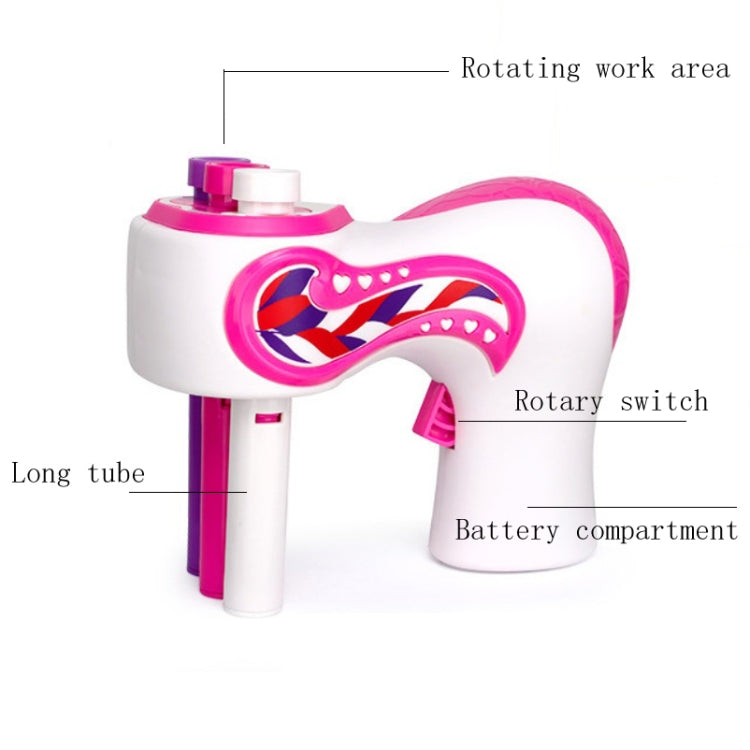 Tresseur de cheveux électrique pour enfants, machine à tresser à trois brins