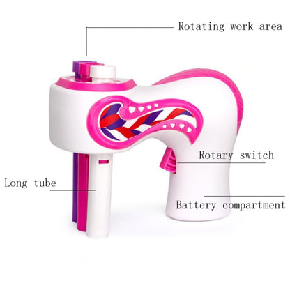 Tresseur de cheveux électrique pour enfants, machine à tresser à trois brins