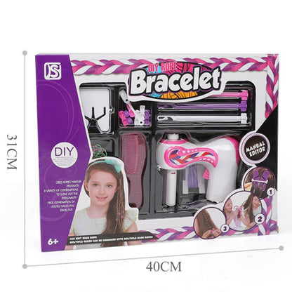 Tresseur de cheveux électrique pour enfants, machine à tresser à trois brins