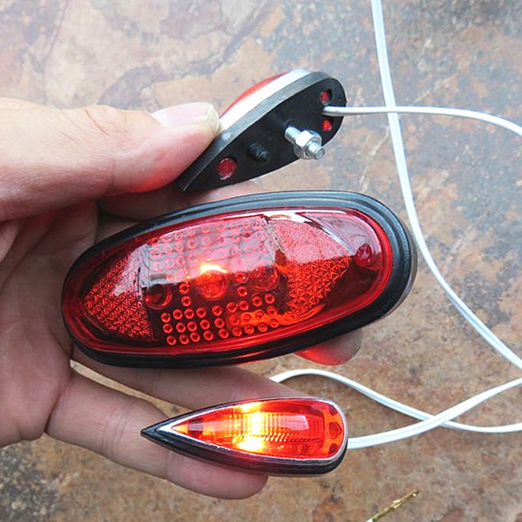 KL-88-11 Feu de signalisation d'avertissement LED triangulaire pour trottinette électrique