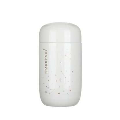 Portable Children Mini Cute Vacuum Flask Star Pocket Water Cup, Star White, Star Black