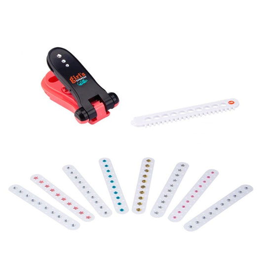 Machine à clouer des strass adhésifs avec des diamants pour jeu d'imitation fille, Machine à clouer