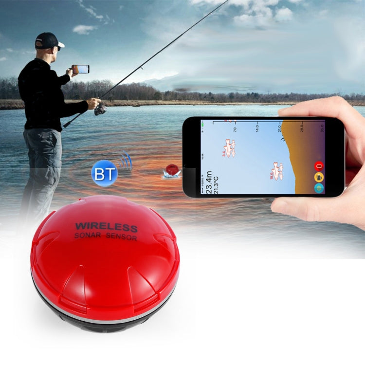 Détecteur de poissons sans fil pour téléphone portable Sonar Détecteur de poissons APP sous-marin Matériel de pêche, détecteur de poissons APP sous-marin, 2